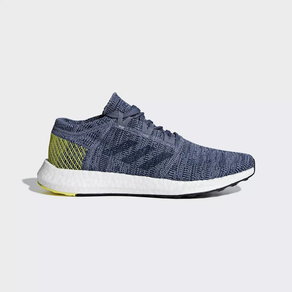 Adidas Pureboost Go Tenis Para Correr Azules Para Hombre (MX-30236)
